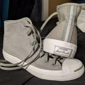 Converse Jack Purcell hightop sneakers